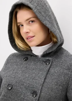 New Cabanjacke aus kuscheligem Bouclé Damen Jacken & Mäntel|Bekleidung·Hosen