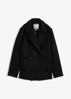 Damen bonprix Bekleidung·Hosen|Nachhaltigere Materialien|Cabanjacke aus Wolle