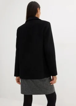 Damen bonprix Bekleidung·Hosen|Nachhaltigere Materialien|Cabanjacke aus Wolle