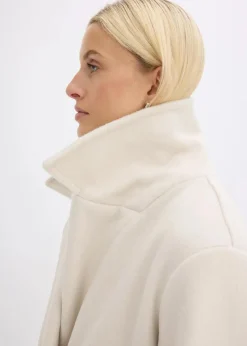 Damen bonprix Bekleidung·Hosen|Jacken & Mäntel|Cabanjacke in Wolloptik