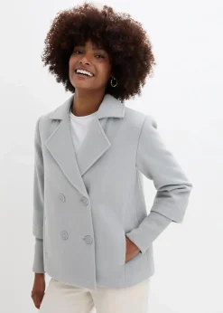 Outlet Cabanjacke mit Strickärmeln Damen Jacken & Mäntel|Bekleidung·Hosen