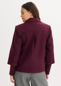 Damen bonprix Jacken & Mäntel|Bekleidung·Hosen|Cabanjacke mit Strickärmeln