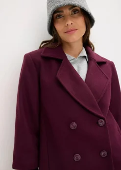 Damen bonprix Jacken & Mäntel|Bekleidung·Hosen|Cabanjacke mit Strickärmeln