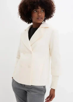 Damen bonprix Bekleidung·Hosen|Jacken & Mäntel|Cabanjacke mit Strickärmeln