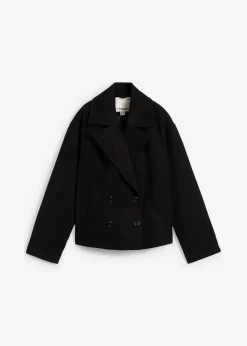 Outlet Cabanjacke, Wollimitat Damen Jacken & Mäntel|Bekleidung·Hosen
