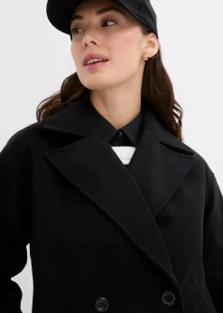 Outlet Cabanjacke, Wollimitat Damen Jacken & Mäntel|Bekleidung·Hosen