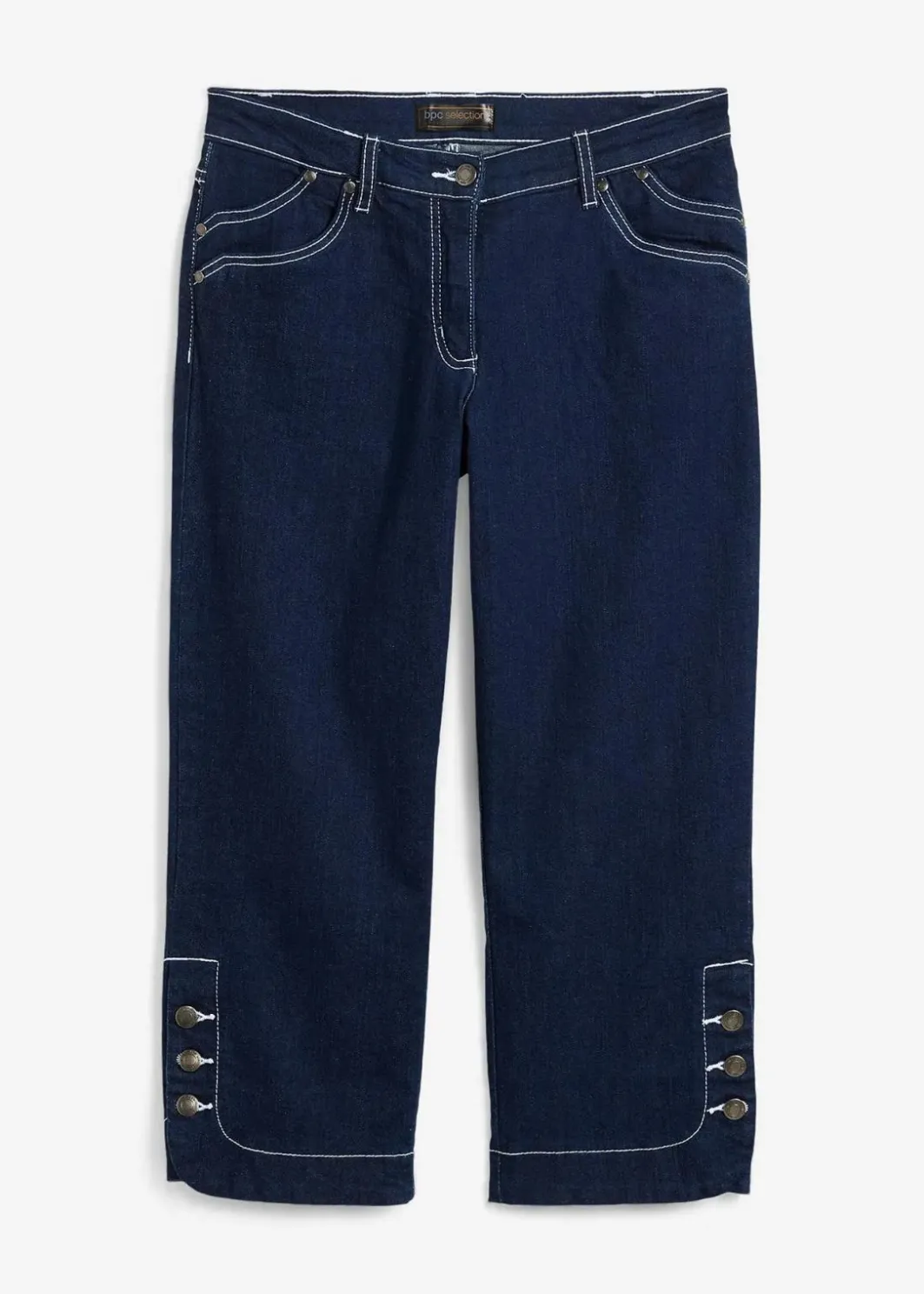 New Capri Jeans Mid Waist Damen Bekleidung·Shirts & Tops|Jeans
