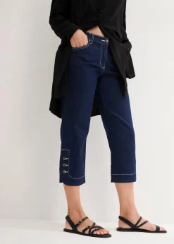 New Capri Jeans Mid Waist Damen Bekleidung·Shirts & Tops|Jeans