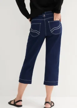 New Capri Jeans Mid Waist Damen Bekleidung·Shirts & Tops|Jeans