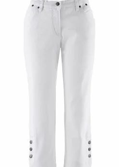 New Capri Jeans Mid Waist Damen Jeans|Bekleidung·Shirts & Tops