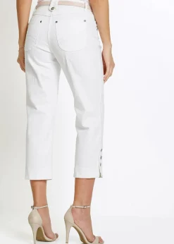 New Capri Jeans Mid Waist Damen Jeans|Bekleidung·Shirts & Tops
