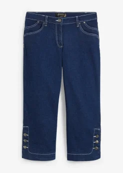 Outlet Capri Jeans Mid Waist Damen Jeans|Bekleidung·Shirts & Tops