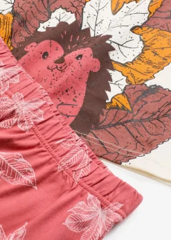 Capri Pyjama aus reiner Bio-Baumwolle Damen Nachhaltigere Materialien|Nachtwäsche