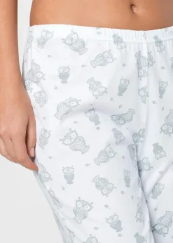 New Capri Pyjama mit kurzen Ärmeln Damen Nachtwäsche|Wäsche·Nachtwäsche