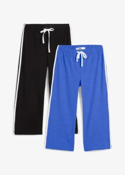 Clearance Capri-Hose aus Baumwolle mit Stretch (2er Pack) Damen Hosen|Sportbekleidung