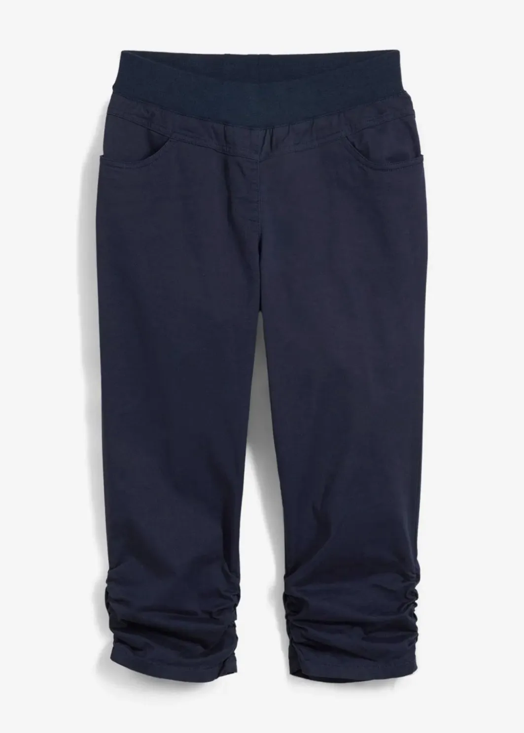 Online Capri-Hose aus Baumwoll-Mix Damen Hosen|Bekleidung·Kleider