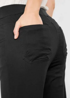 Damen bonprix Bekleidung·Kleider|Hosen|Capri-Hose aus Baumwoll-Mix