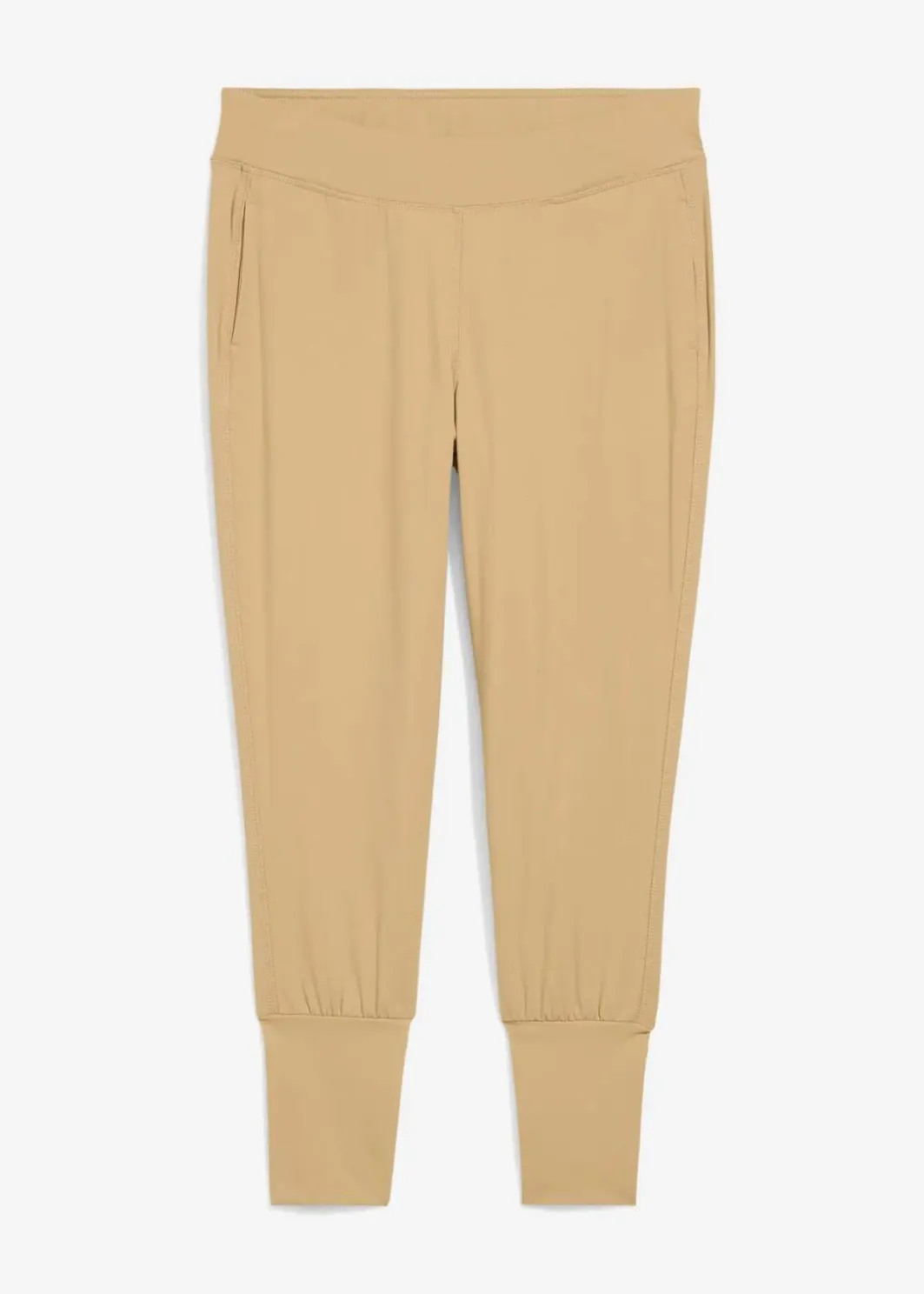 Capri-Hose aus softem Material Damen Bekleidung·Kleider|Hosen