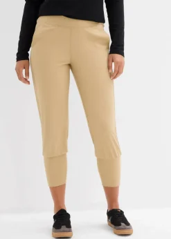Capri-Hose aus softem Material Damen Bekleidung·Kleider|Hosen