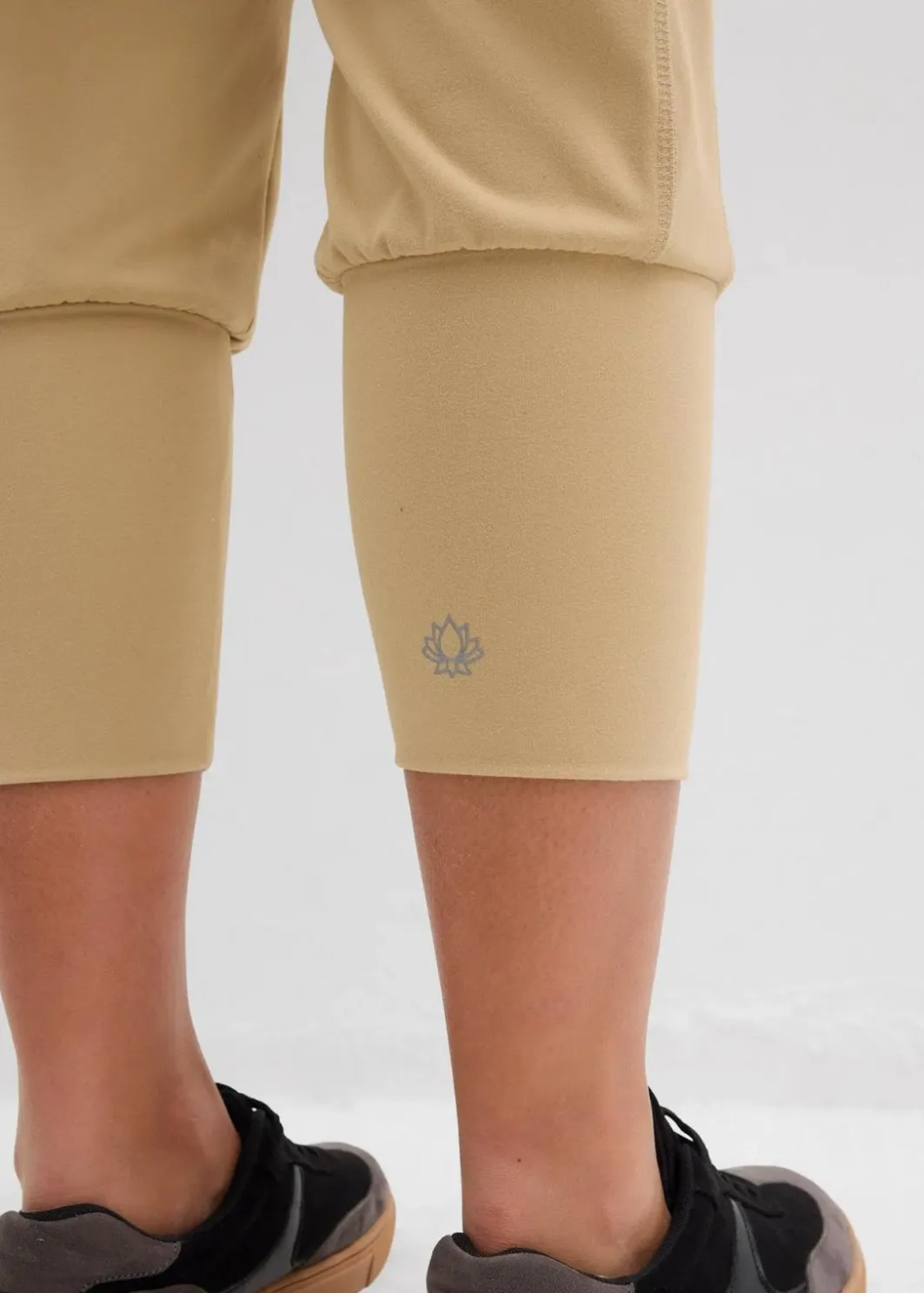 Capri-Hose aus softem Material Damen Bekleidung·Kleider|Hosen