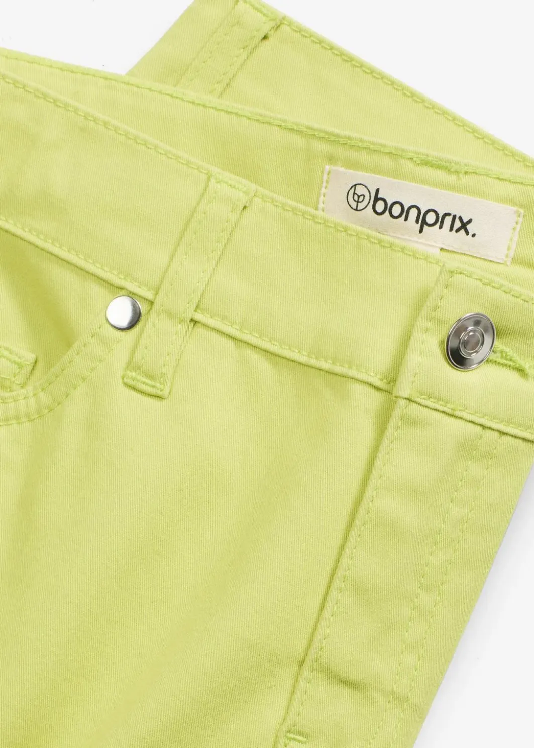 Damen bonprix Hosen|Bekleidung·Kleider|Capri-Hose mit Bequembund