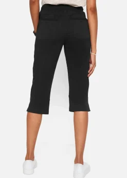 Damen bonprix Bekleidung·Kleider|Hosen|Caprihose mit Bindeband