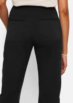 Damen bonprix Bekleidung·Kleider|Hosen|Caprihose mit Bindeband