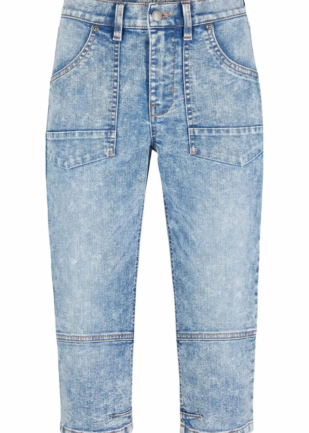 Clearance Capri-Komfort-Stretch-Jeans Damen Bekleidung·Shirts & Tops|Jeans