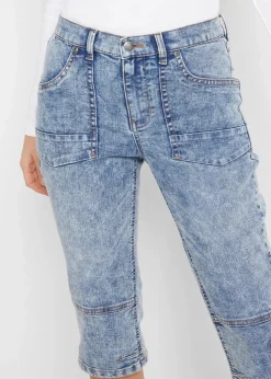 Clearance Capri-Komfort-Stretch-Jeans Damen Bekleidung·Shirts & Tops|Jeans