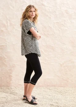 Sale Capri-Leggings Damen Bekleidung·Kleider|Hosen