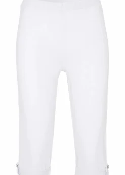 Damen bonprix Hosen|Capri-Leggings aus Bio-Baumwolle