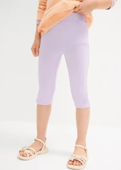 Kinder bonprix Mädchen 2-8 Jahre·Jeans & Hosen|Mädchen 2-8 Jahre·Mehrfachpacks|Capri-Leggings aus elastischem Bio-Baumwoll-Mix (2er Pack)