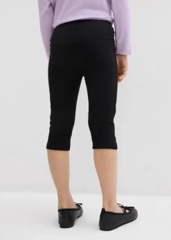 Kinder bonprix Mädchen 2-8 Jahre·Nachhaltigere Materialien|Mädchen 9-16 Jahre·Nachhaltigere Materialien|Capri-Leggings aus elastischem Bio-Baumwoll-Mix (2er Pack)
