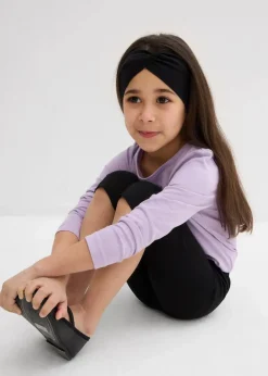Kinder bonprix Mädchen 2-8 Jahre·Nachhaltigere Materialien|Mädchen 9-16 Jahre·Nachhaltigere Materialien|Capri-Leggings aus elastischem Bio-Baumwoll-Mix (2er Pack)