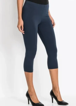 Damen bonprix Hosen|Basics|Capri-Leggings (2er-Pack)