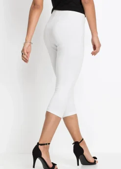 Damen bonprix Hosen|Basics|Capri-Leggings (2er-Pack)