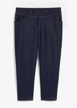 Sale Capri-Leggings in Jeansoptik Damen Bekleidung·Kleider|Hosen