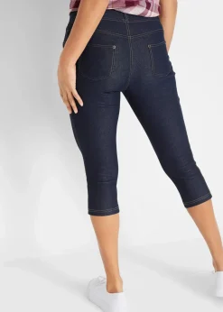 Sale Capri-Leggings in Jeansoptik Damen Bekleidung·Kleider|Hosen