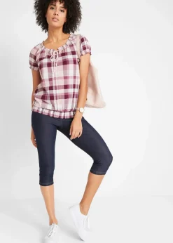 Sale Capri-Leggings in Jeansoptik Damen Bekleidung·Kleider|Hosen