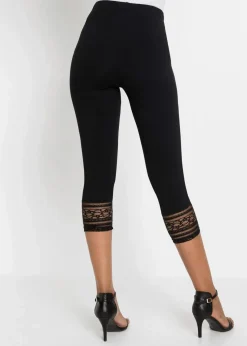 Best Capri-Leggings mit Bio-Baumwolle Damen Bekleidung·Kleider|Hosen