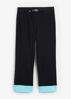 New Capri-Leggings mit Kontrastbündchen Damen Hosen|Nachhaltigere Materialien