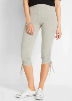 Best Capri-Leggings mit Raffung (2er Pack) Damen Hosen|Bekleidung·Kleider