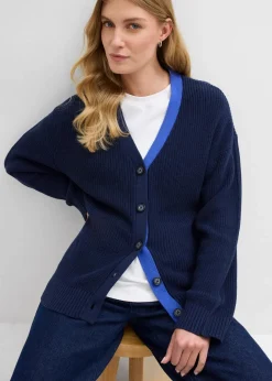 Damen bonprix Bekleidung·Umstandsmode|Bekleidung·Jeans|Cardigan aus reiner Baumwolle