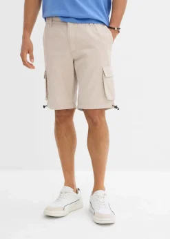 Hot Cargo-Bermuda mit Komfortbund, Regular Fit Herren Große Größen|Shorts