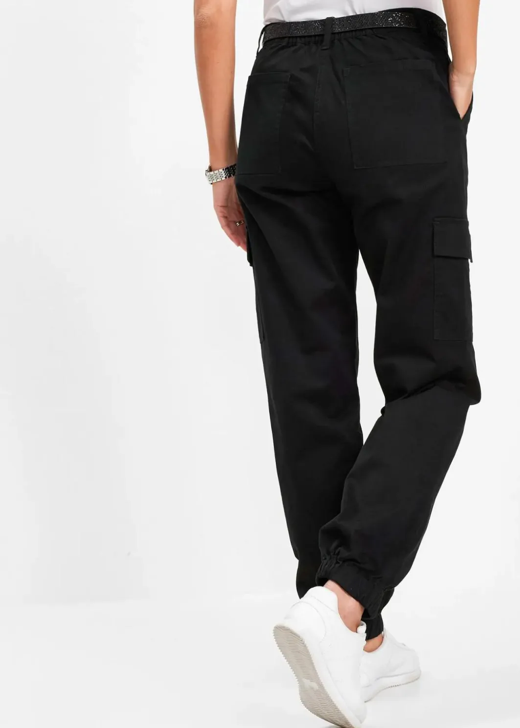 Hot Cargo-Hose aus Baumwolle mit Stretch Damen Bekleidung·Kleider|Hosen