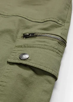 Best Cargohose aus Baumwolle, Mid Waist Damen Hosen|Bekleidung·Kleider