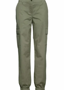 Outlet Cargo-Hose aus Baumwolle mit Stretch Damen Hosen|Bekleidung·Kleider