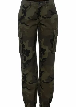 Damen bonprix Bekleidung·Kleider|Hosen|Cargohose aus reiner Baumwolle