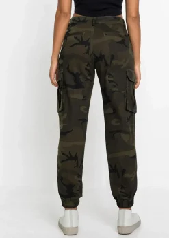 Damen bonprix Bekleidung·Kleider|Hosen|Cargohose aus reiner Baumwolle