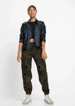 Damen bonprix Bekleidung·Kleider|Hosen|Cargohose aus reiner Baumwolle